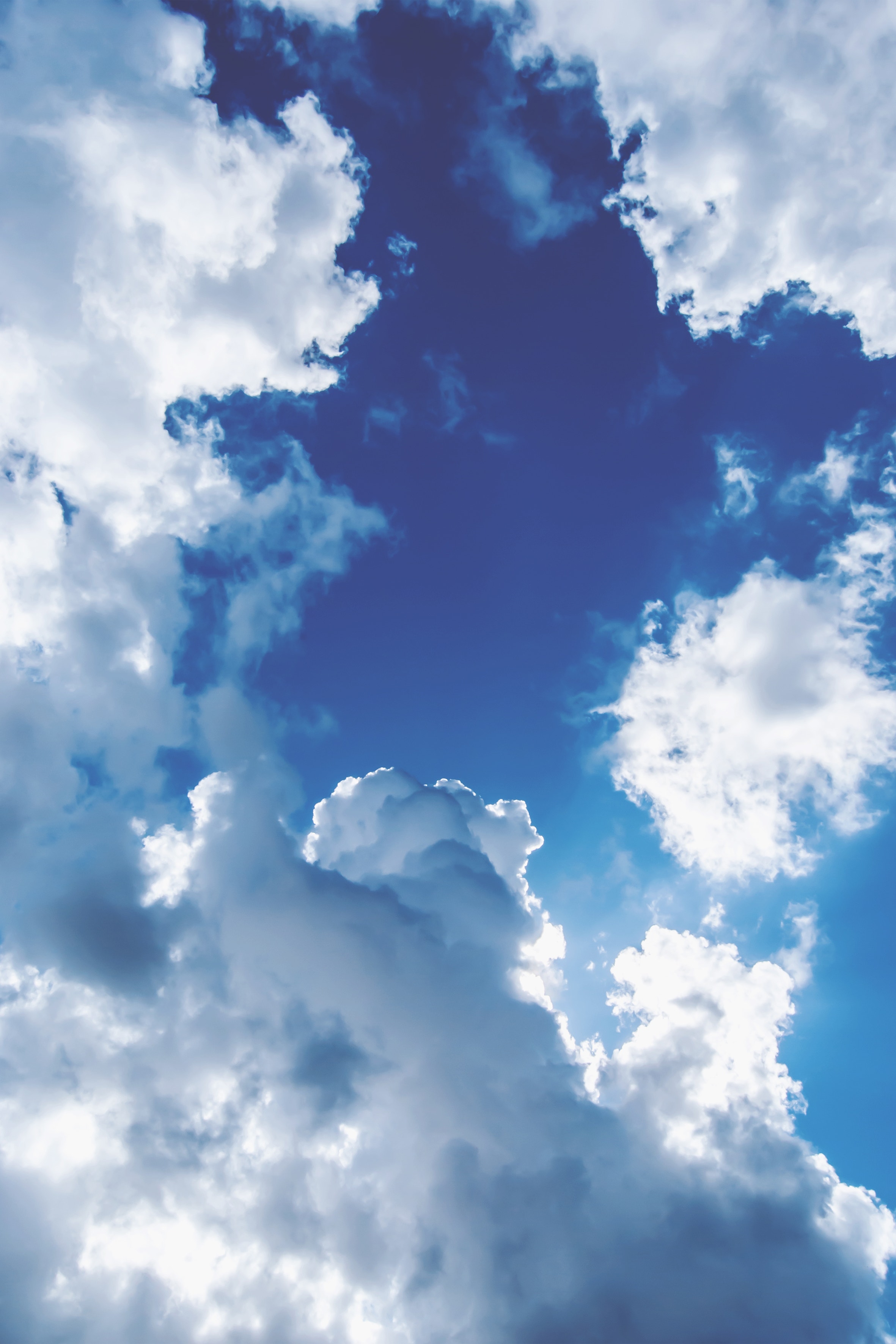 Bewolkte lucht